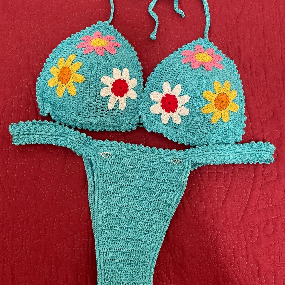 Crochet bikini set